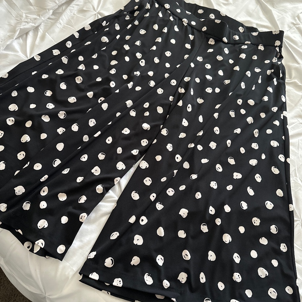 Lane Bryant wide legs crops